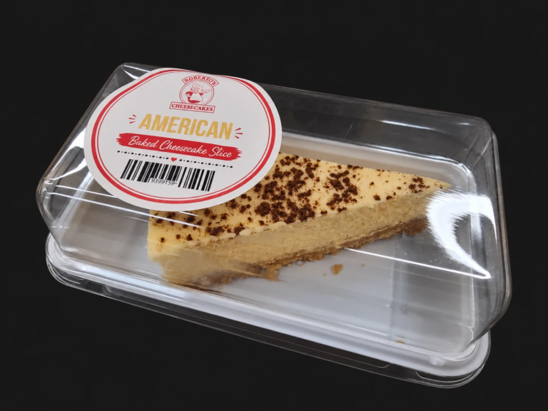 American cheesecake slice